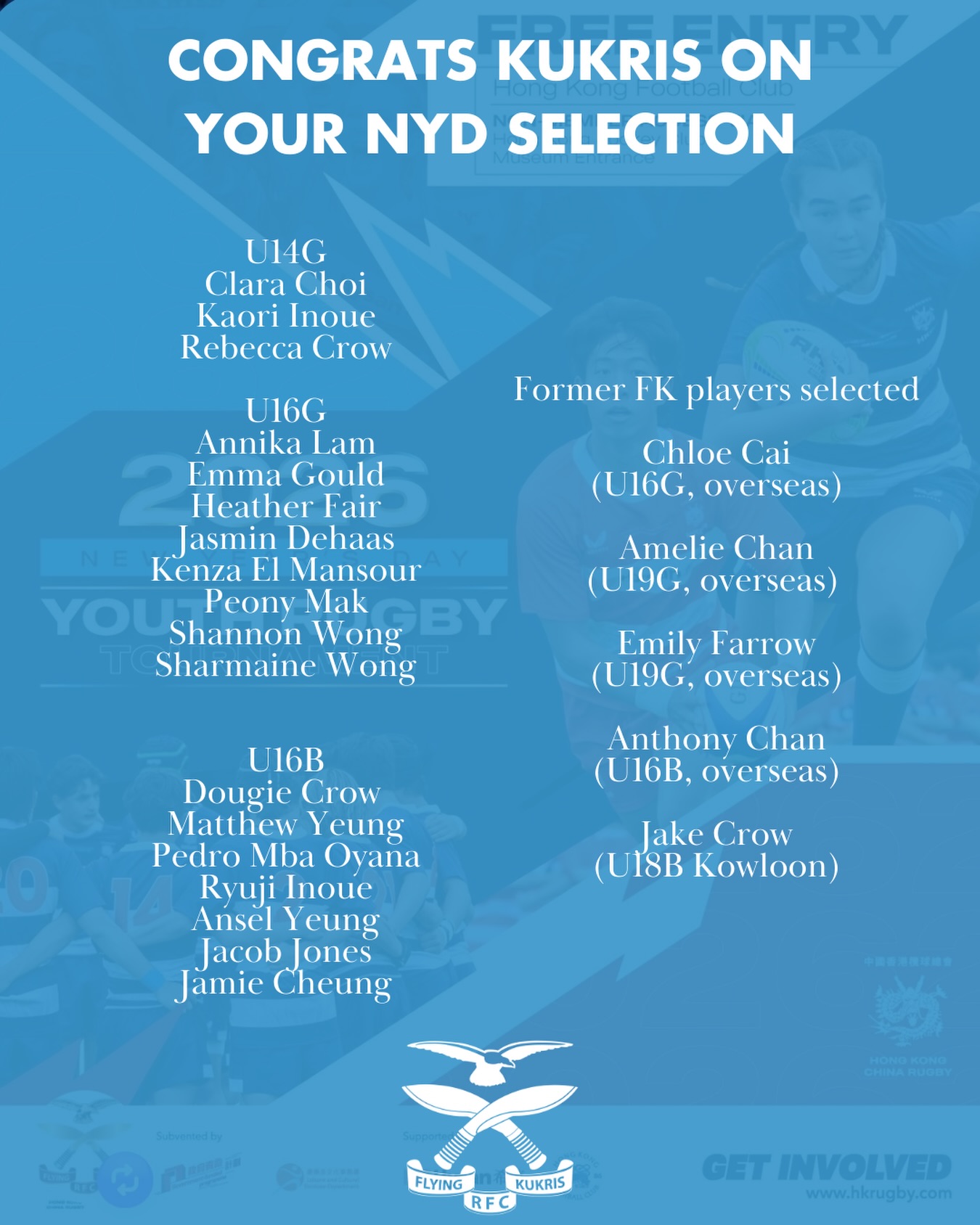 Congrats to all 22 Kukris on y… Congrats to all 22 Kukris on y…