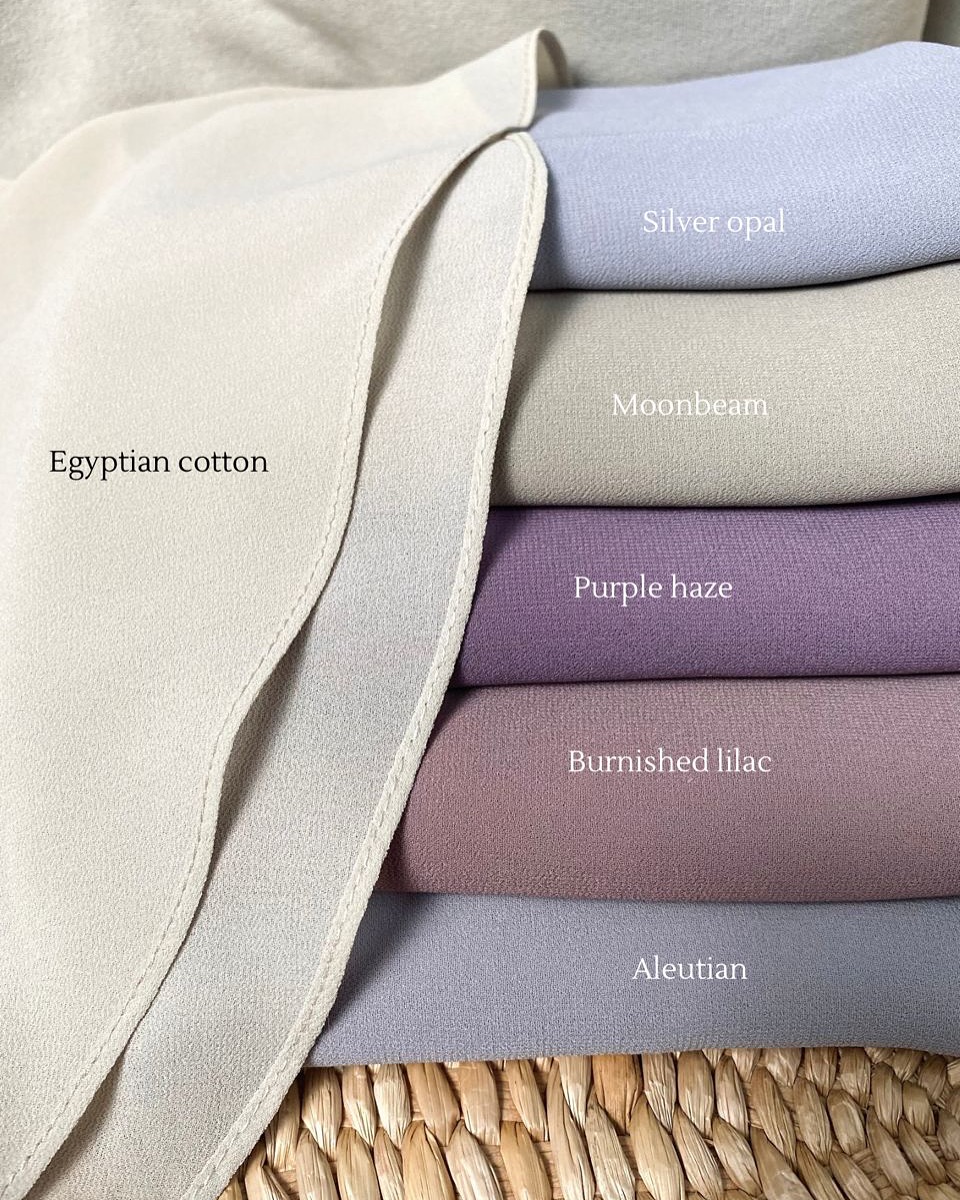 Premium Kate shawls NEW COLORS ˖ ࣪⊹𐙚
•Combo 3 for RM100. Code : COMBOPK
Purchase Thru 📌
•Website: https://www.anggunzara.com/product-category/premium-kate/
•Shopee : https://shopee.com.my/anggunzara.os
•Whatsapp: wasap.my/60104595525