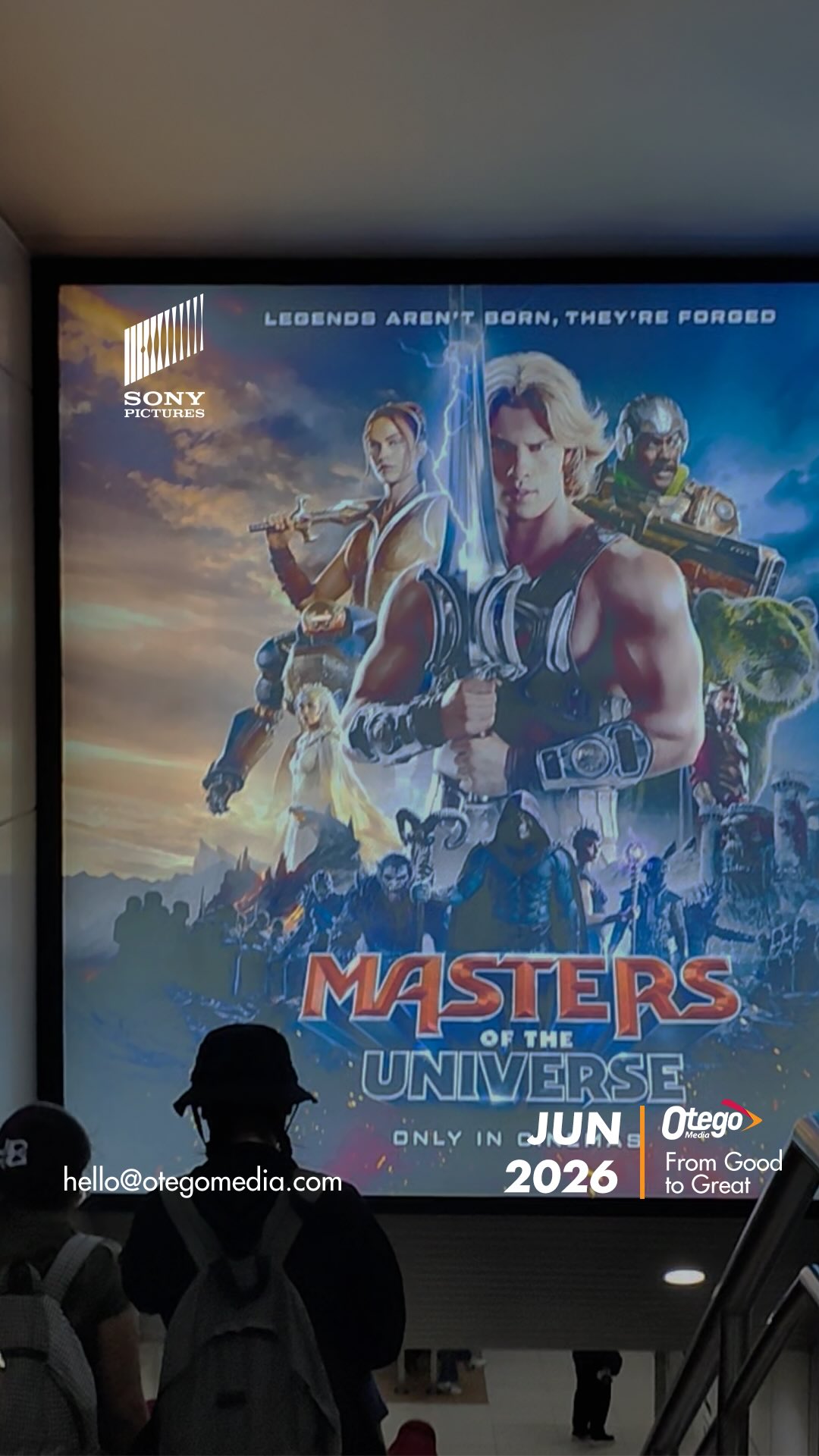 The legendary hero is back! Join He-Man as he returns to Eternia to battle Skeletor and protect the universe from darkness.
ποΈ Grab your tickets and watch Masters of the Universe in theaters today!#MastersOfTheUniverse #HeMan
